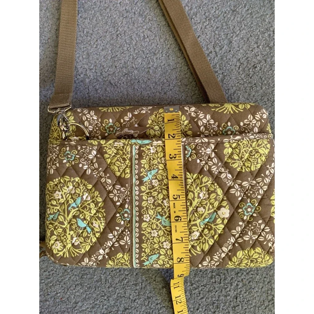 Vera Bradley Sittin' In A Tree Laptop Carry On Hard Shell Briefcase Bag